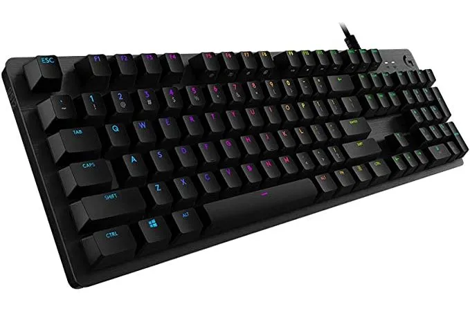 Клавиатура Logitech G512 Carbon Lightsync RGB, Проводное, Чёрный