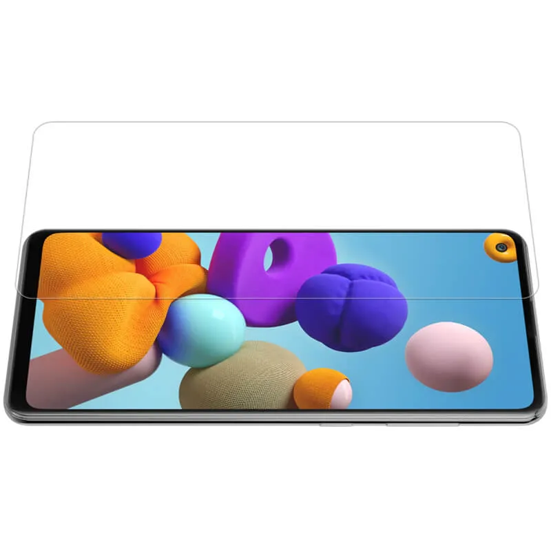Защитное стекло Nillkin Galaxy A21/A21s - Tempered Glass H, Прозрачный