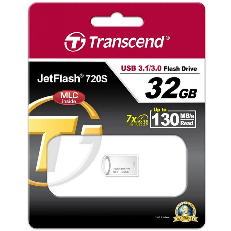  32GB USB3.1 Flash Drive Transcend 