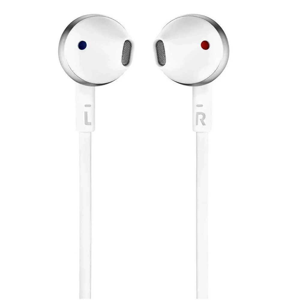 Наушники JBL Tune 205, Серебристый