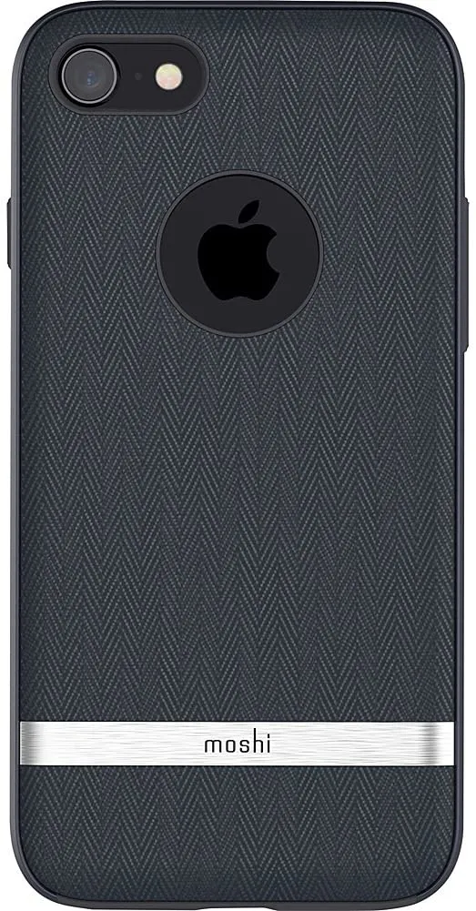 Husă QUMO Vesta - iPhone 8/7/SE 2020, Albastru