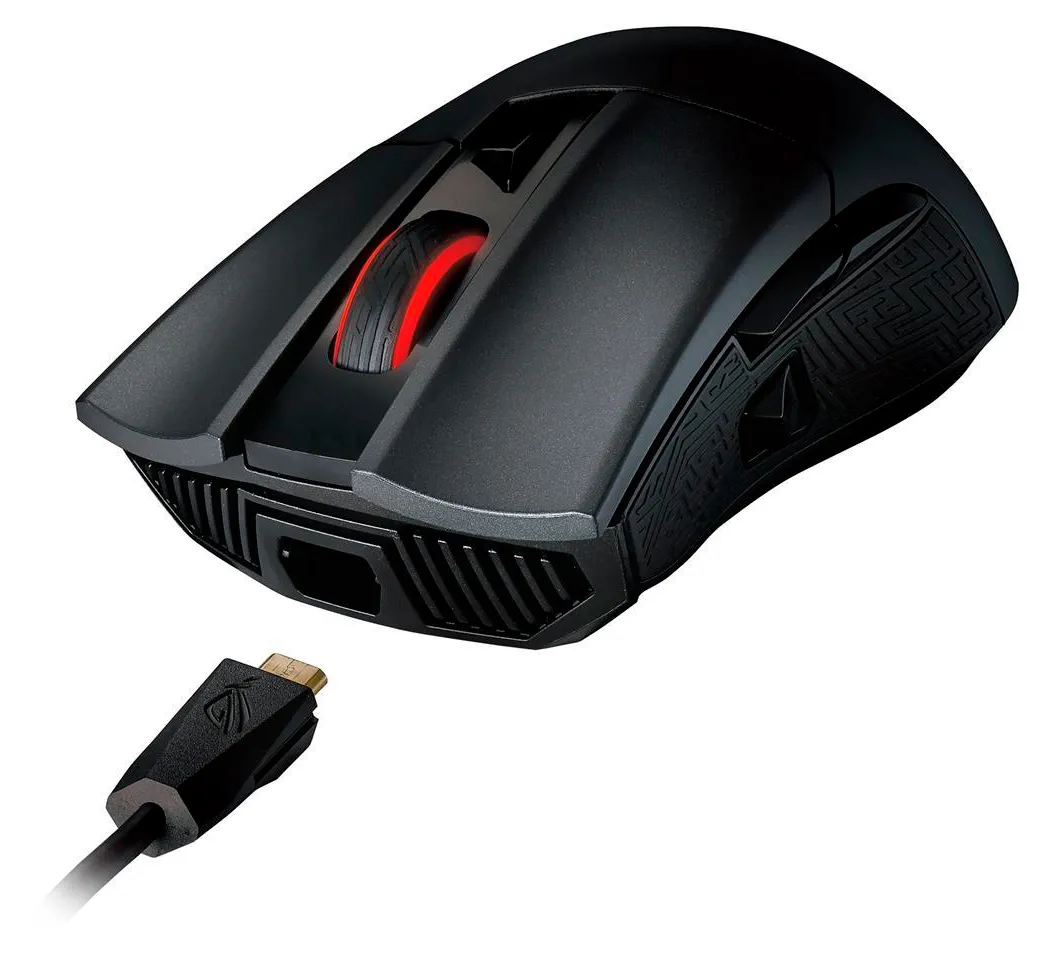 Игровая мышь ASUS ROG Gladius II, Чёрный