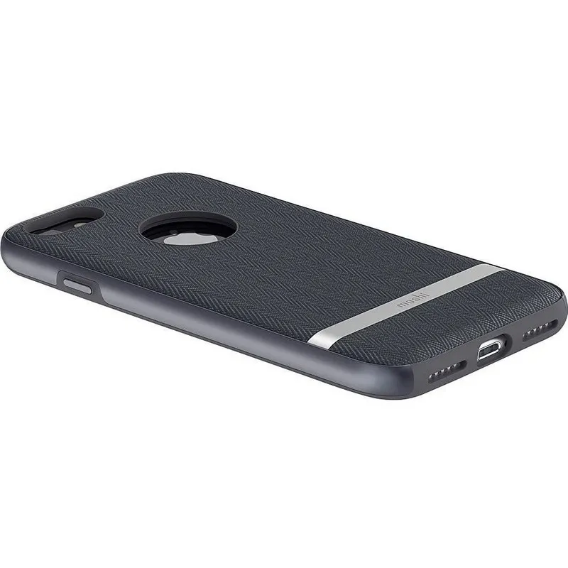 Husă QUMO Vesta - iPhone 8/7/SE 2020, Albastru