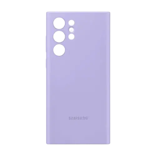 Husă Samsung Silicone Cover for Galaxy S22 Ultra, Violet