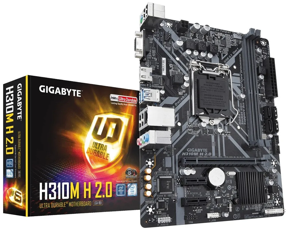 MB Gigabyte H310M H 2.0 mATX