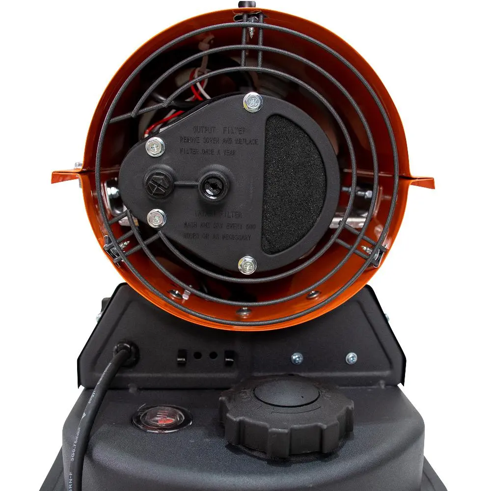 Tun de aer cald cu ardere directa Vulcano 2000