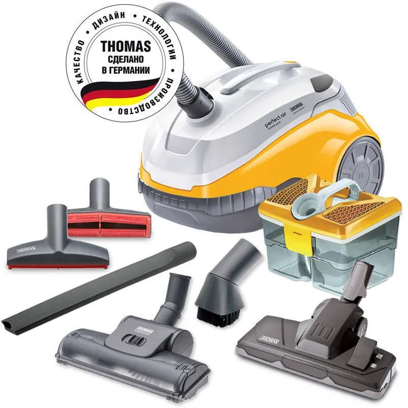 Aspirator Thomas PERFECT AIR ANIMAL PURE, Alb | Galben