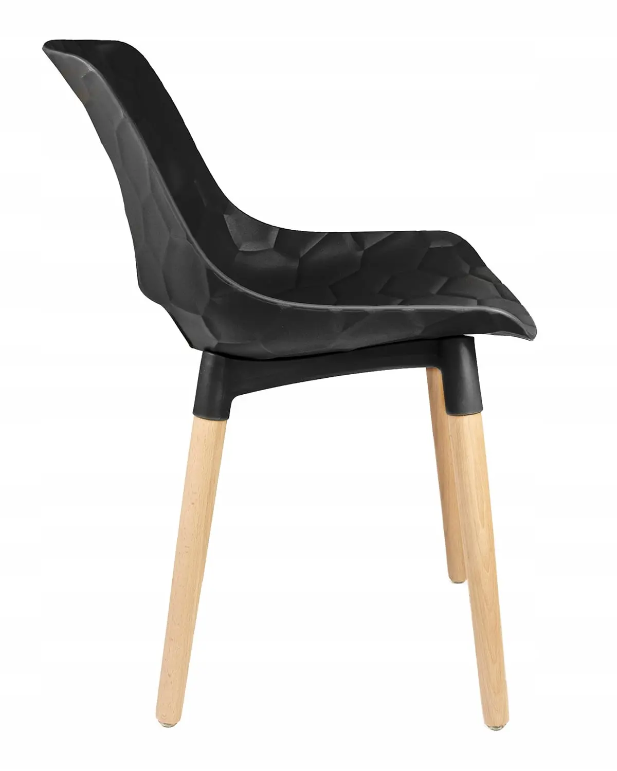 Scaun scandinav JUMI DAVIS (negru)