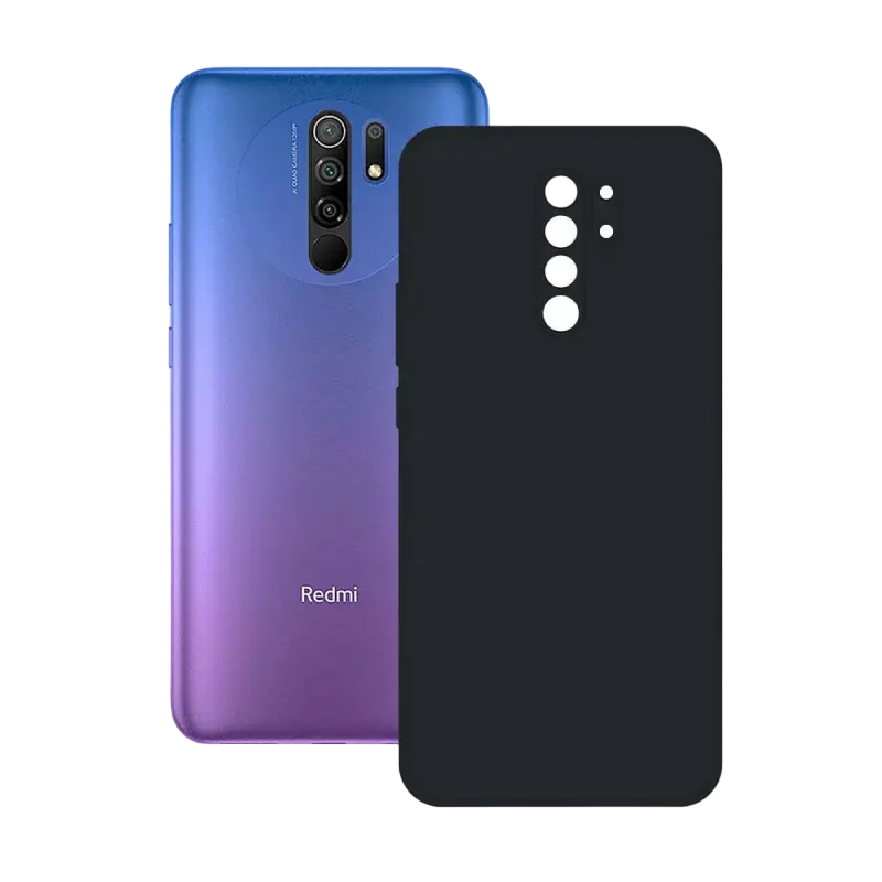Чехол Xcover Redmi 9 - Soft Touch (Microfiber), Чёрный