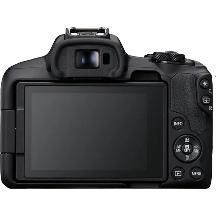 Aparat Foto Mirrorless Canon EOS R50 Black & RF-S 18-45mm f/4.5-6.3 IS STM KIT, Negru