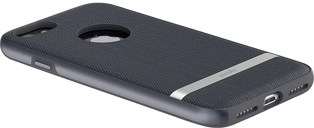 Husă QUMO Vesta - iPhone 8/7/SE 2020, Albastru