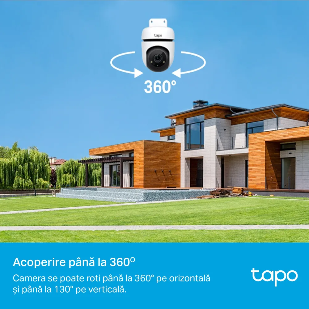 Camera de supraveghere Smart TP-LINK TAPO C500, Alb