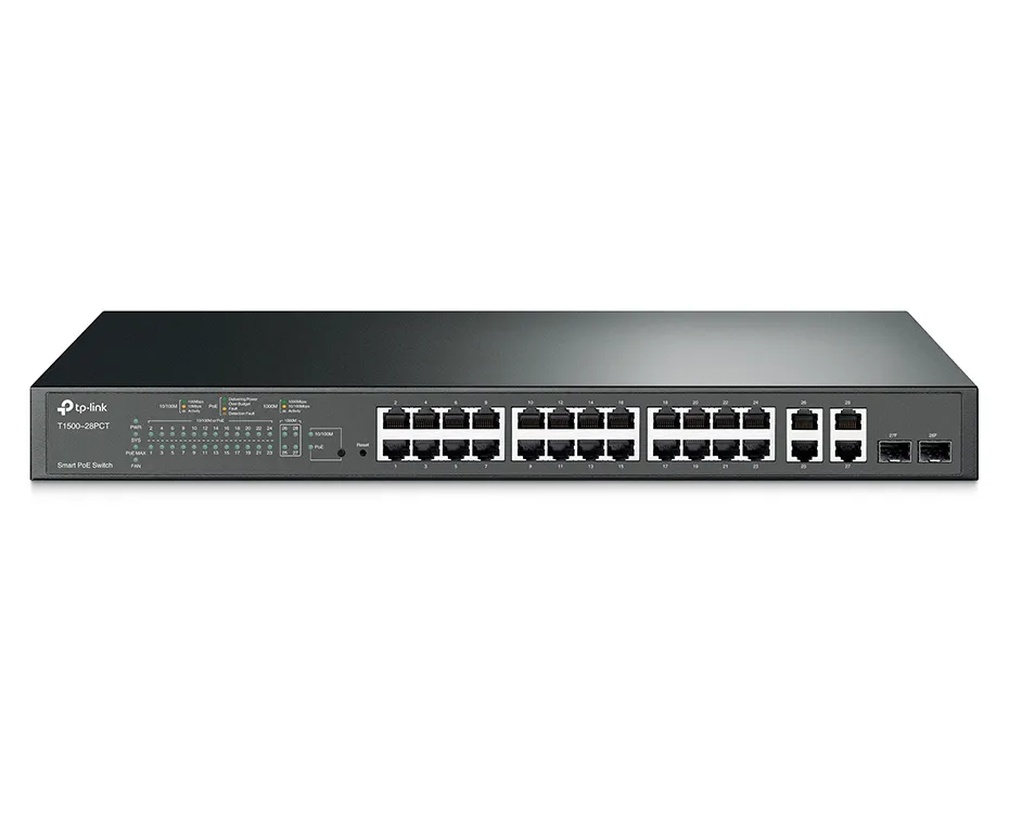 PoE коммутатор TP-LINK T1500-28PCT, IEEE 802.3af/at