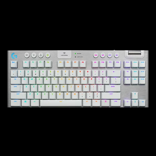 Клавиатура Logitech G915 TKL, Беспроводное, Белый