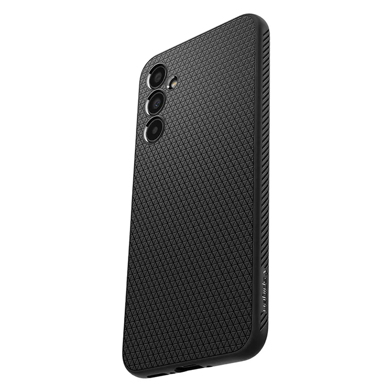 Чехол Spigen Samsung A34, Liquid Air, Матовый Черный