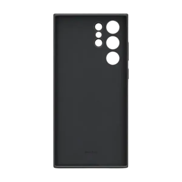 Husă Samsung Silicone Cover for Galaxy S22 Ultra, Negru