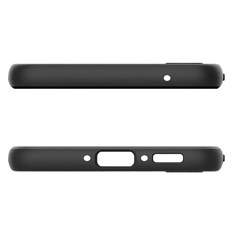 Чехол Spigen Samsung A34, Liquid Air, Матовый Черный