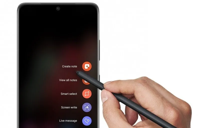 Stylus Pen Samsung S Pen, Negru.	