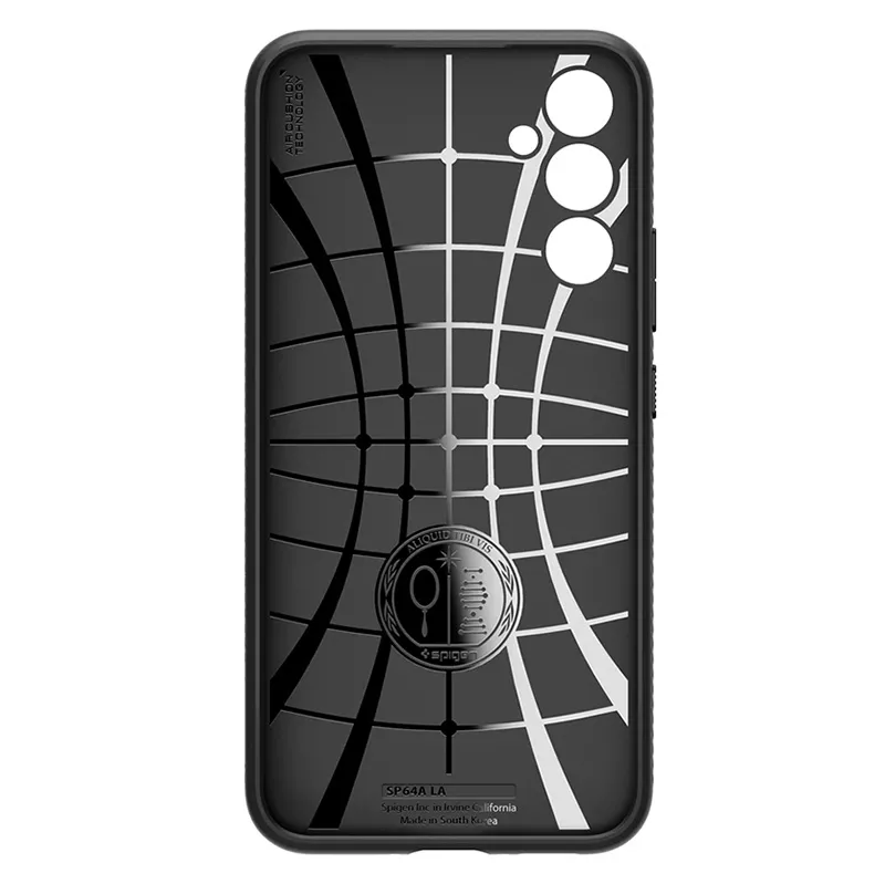Чехол Spigen Samsung A34, Liquid Air, Матовый Черный