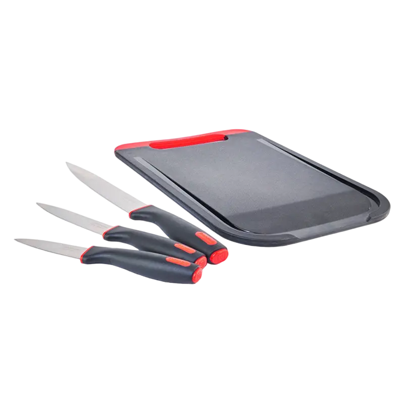 Набор ножей Rondell RD-1010, Черный/Красный