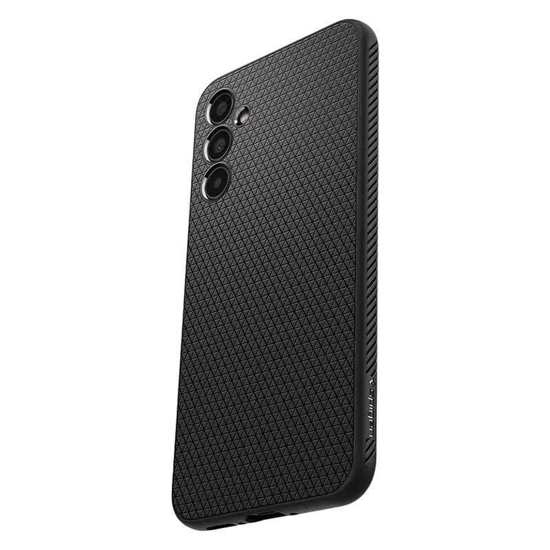 Чехол Spigen Samsung A34, Liquid Air, Матовый Черный