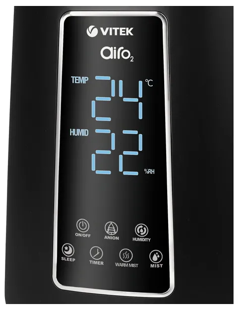 Umidificator de aer VITEK Airo2, Negru
