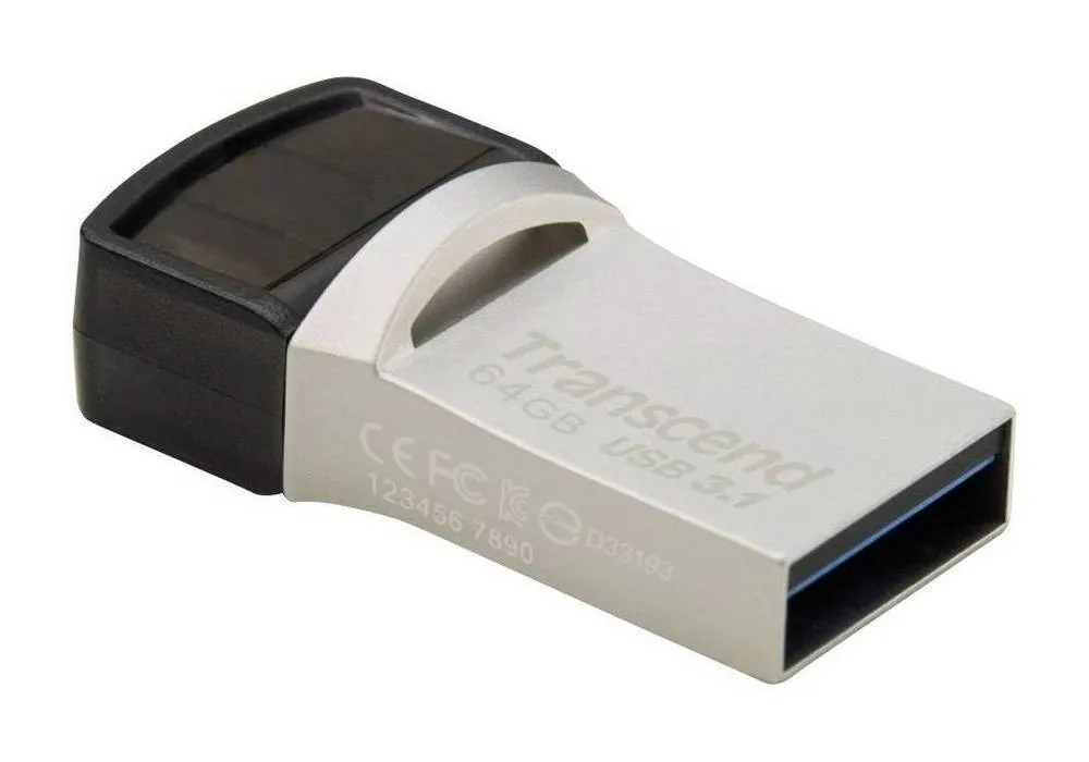   64GB USB3.1/Type-C Flash Drive  Transcend 