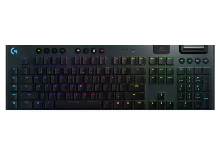 Клавиатура Logitech G915 TKL, Беспроводное, Белый