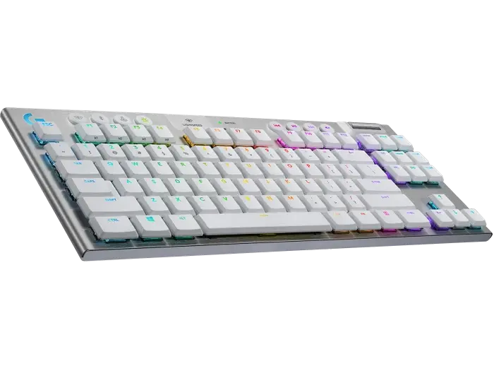 Клавиатура Logitech G915 TKL, Беспроводное, Белый