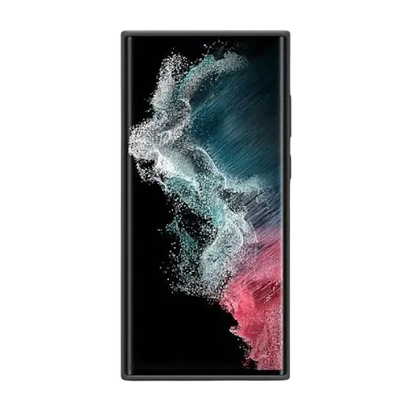 Husă Samsung Silicone Cover for Galaxy S22 Ultra, Negru