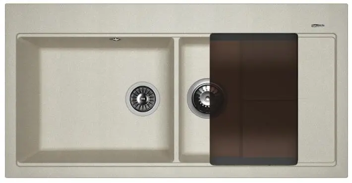 Кухонная мойка из кварца Florentina-ROSSANA Gri