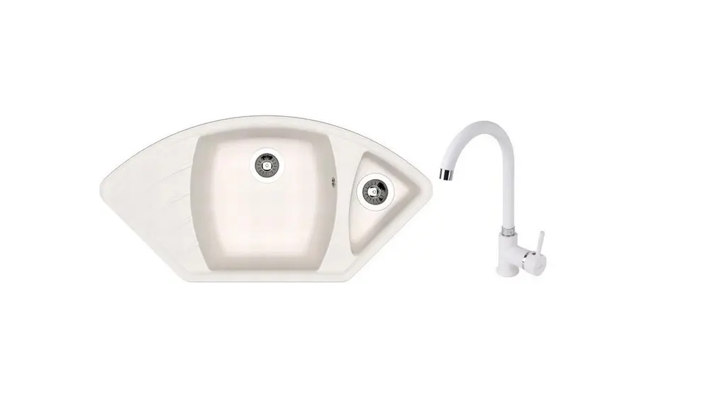 НАБОР мойка Dr Gans Gabi + SanDonna F 7073 белый