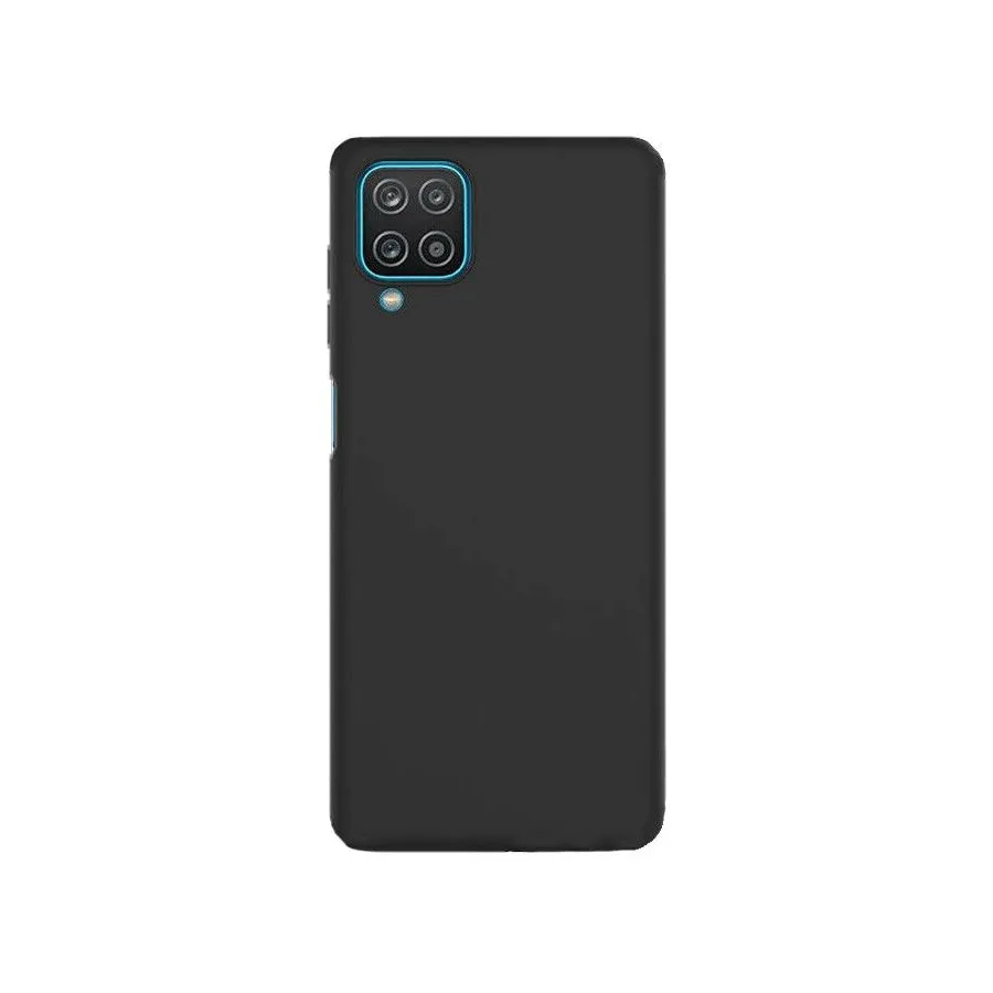 Чехол Xcover Galaxy A12 - Soft Touch (Microfiber), Чёрный