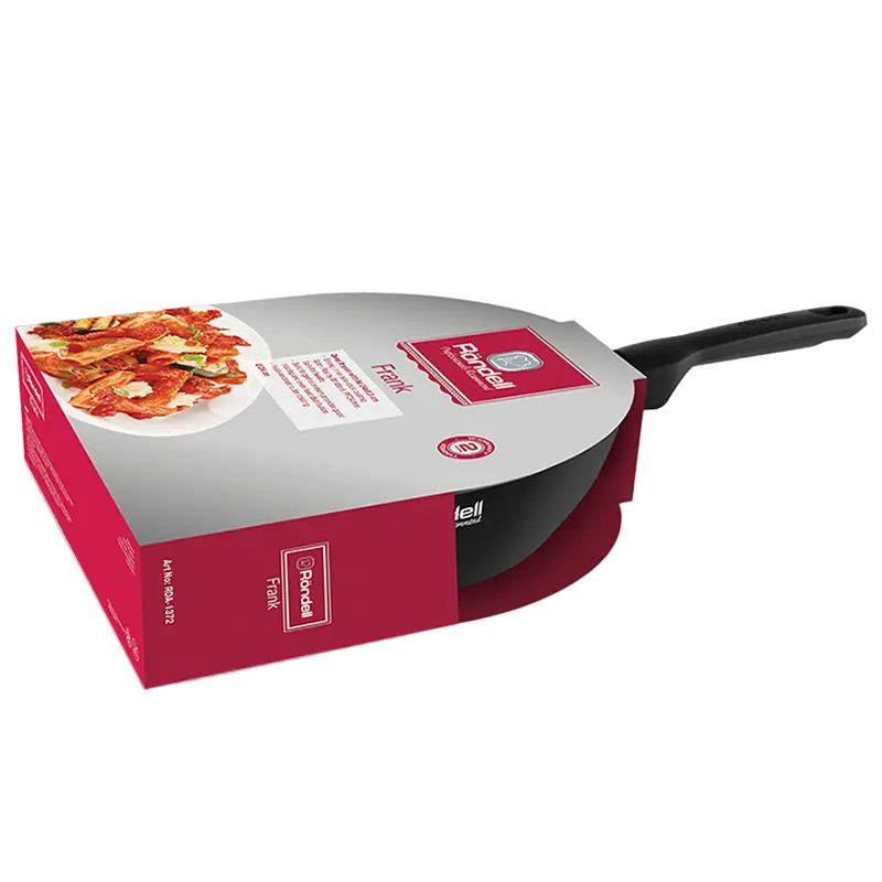 Сковорода глубокая Rondell RDA-1373, 26cm, Чёрный