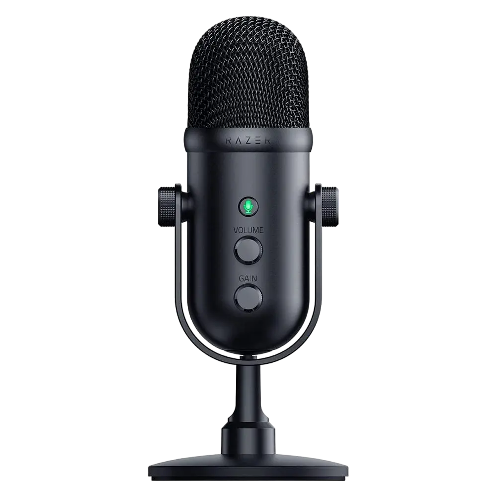 Microfon Gaming RAZER Seiren V2 Pro, Cu fir, Negru