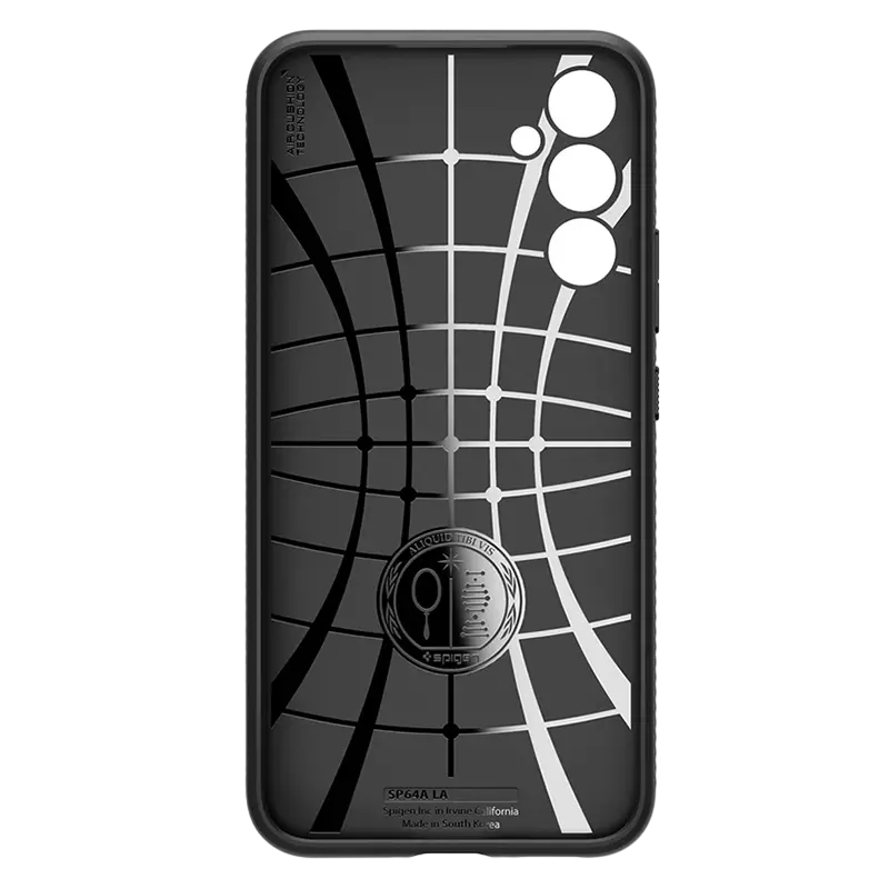 Чехол Spigen Samsung A34, Liquid Air, Матовый Черный