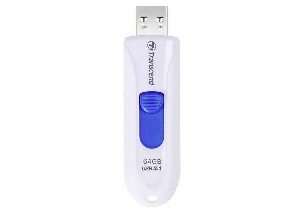 USB Flash накопитель Transcend JetFlash 790, 64Гб, Белый