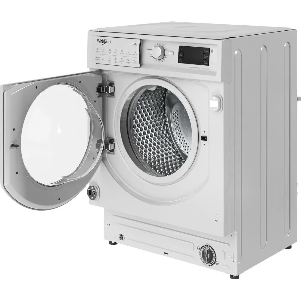 Mașină de spălat cu uscător Whirlpool BI WDWG 861484 EU, 8kg, Alb