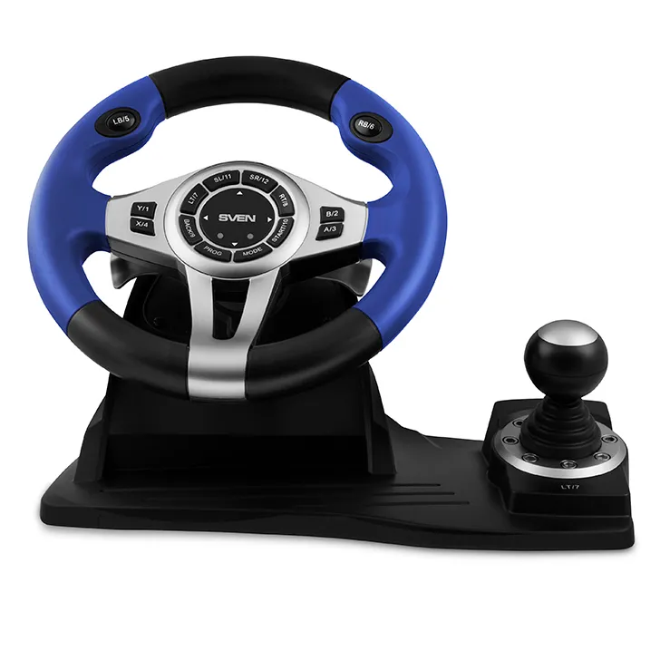 Volan Gaming SVEN GC-W600, Negru/Albastru