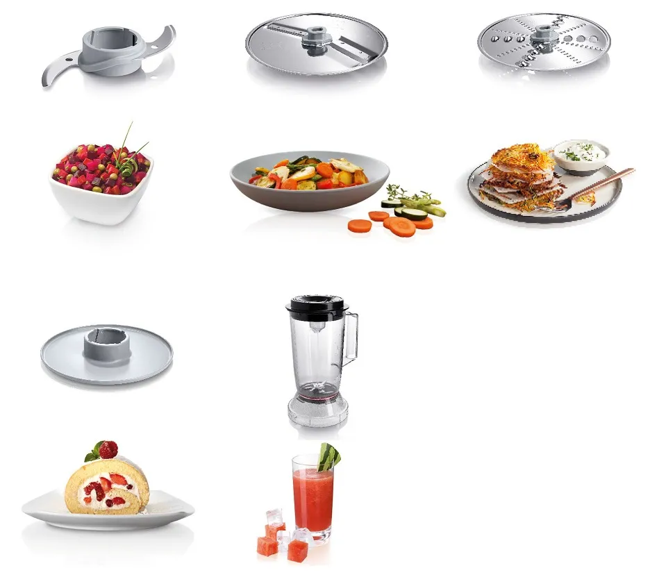 Кухонный комбайн Bosch MultiTalent 3 MCM3201B, Чёрный