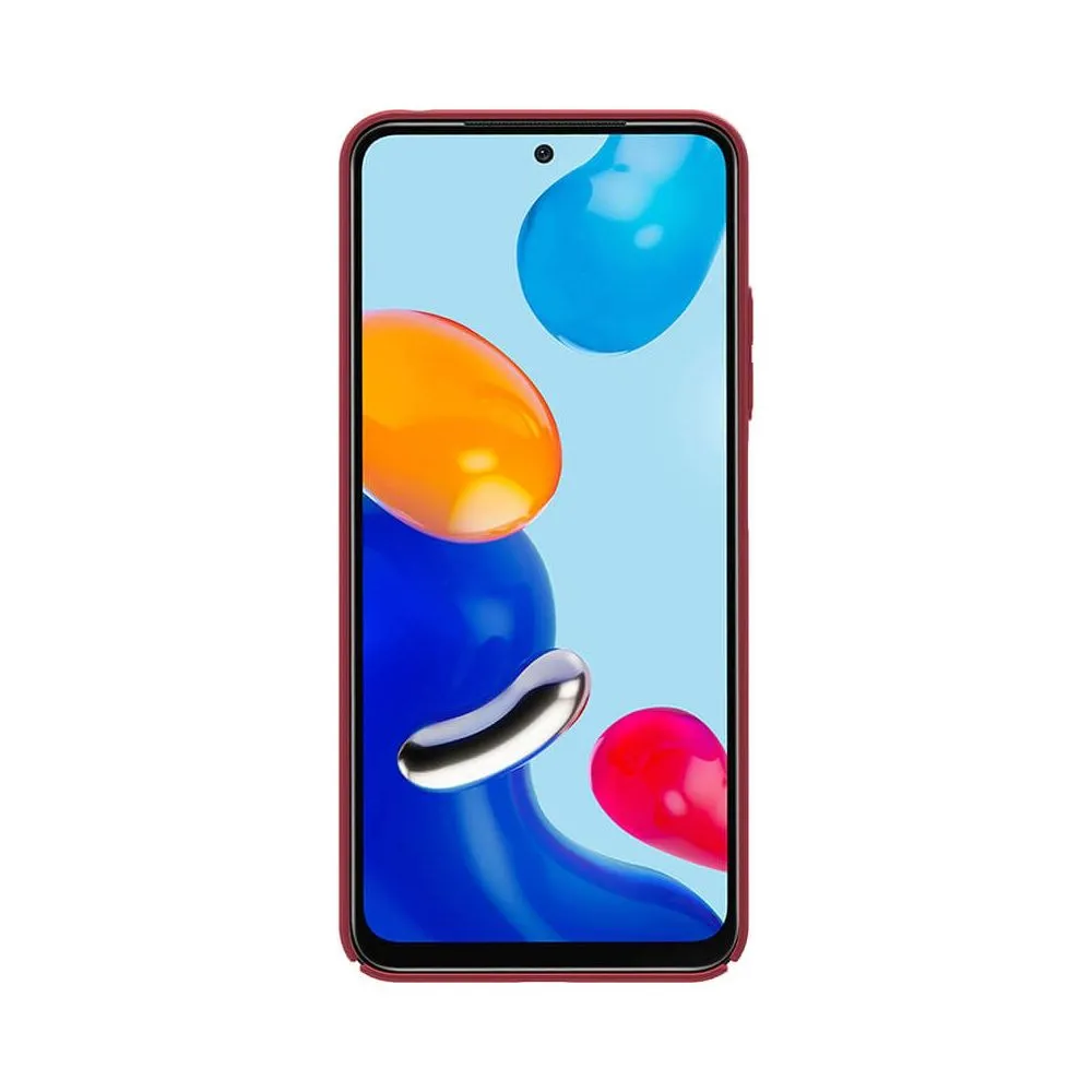 Nillkin Xiaomi RedMi Note 11, Frosted, Bright Red
