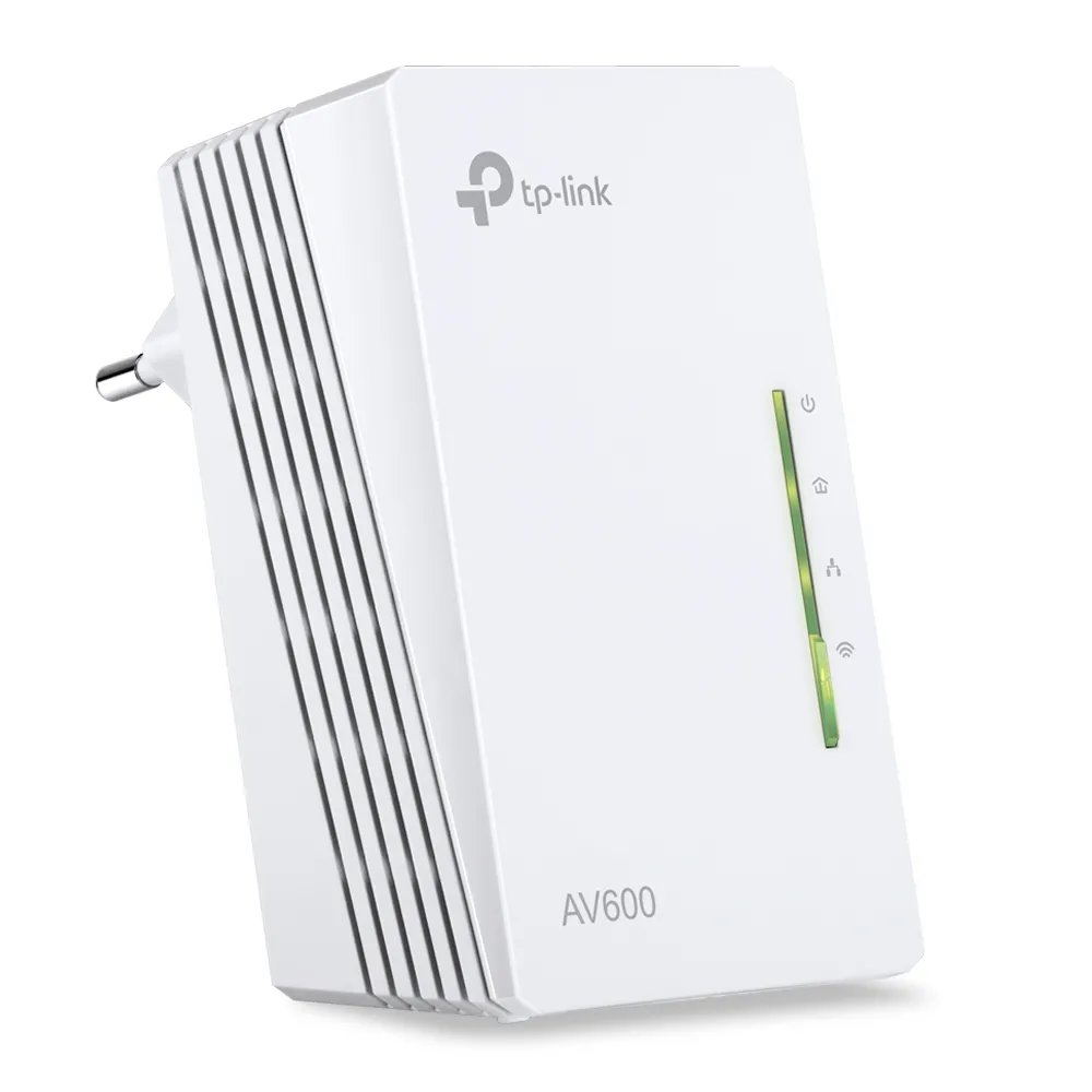 Адаптер Powerline TP-LINK TL-WPA4220, AV600, 600 Mбит/c, Белый