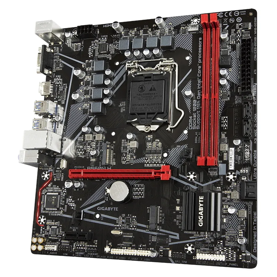 Материнская плата Gigabyte B560M H, LGA1200, Intel B560, Micro-ATX