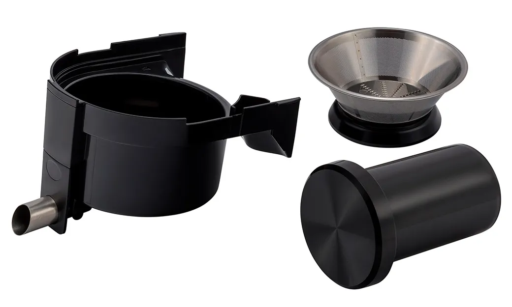 Storcător de fructe și legume Polaris PEA0829, Negru Inox