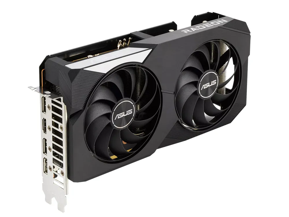 Видеокарта ASUS DUAL-RX6650XT-O8G,  8GB GDDR6 128бит (DUAL-RX6650XT-O8G)