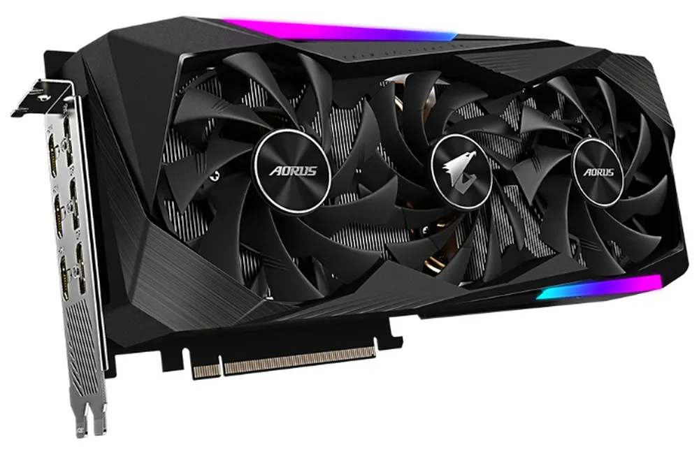 Placă Video Gigabyte GV-N3070AORUS M-8GD,  8GB GDDR6 256bit
