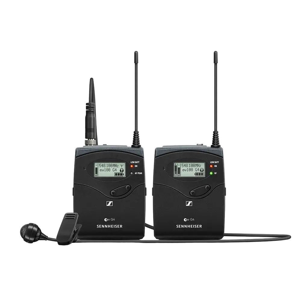 Микрофон для живого исполнения Sennheiser EW 122P G4-E, Беспроводной, Чёрный