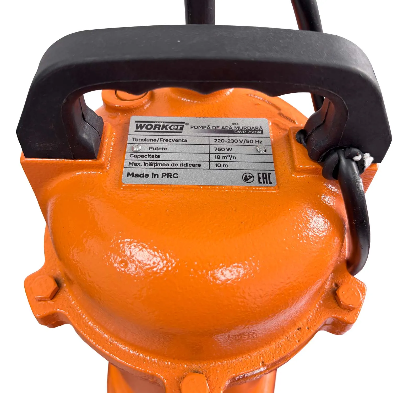 Pompa submersibila pentru apa murdara TECHNOWORKER DWP750W             