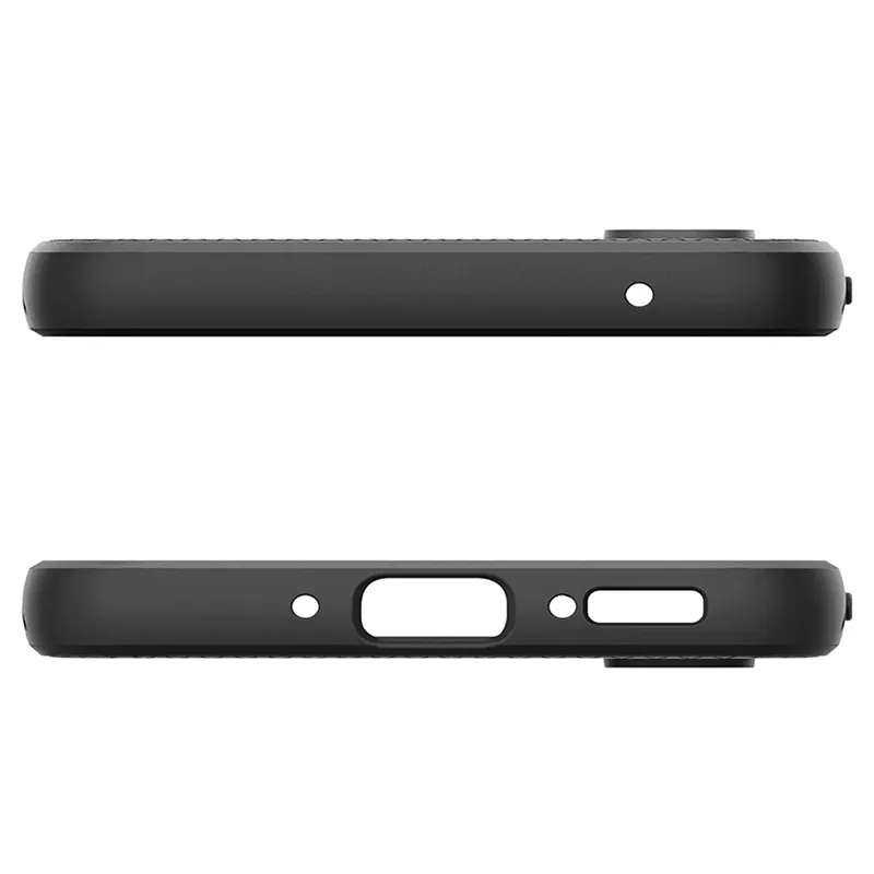 Чехол Spigen Samsung A54, Liquid Air, Матовый Черный