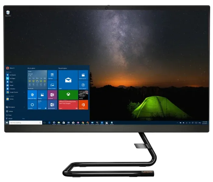 Computer All-in-One Lenovo IdeaCentre 3 24ARE05, 23,8", AMD Ryzen 7 4800U, 16GB/512GB, Fără SO, Negru